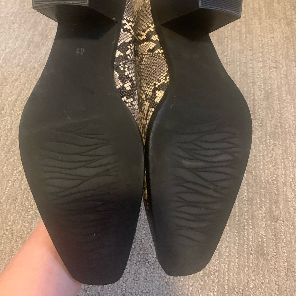 Leather Cowboy style boots - Picture 3 of 5